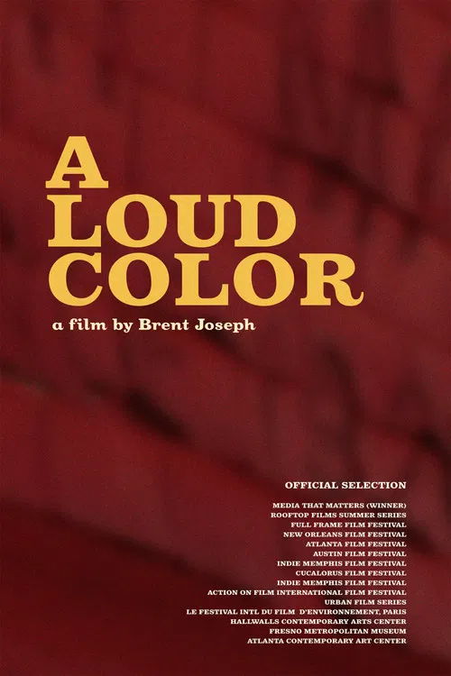 A Loud Color poster