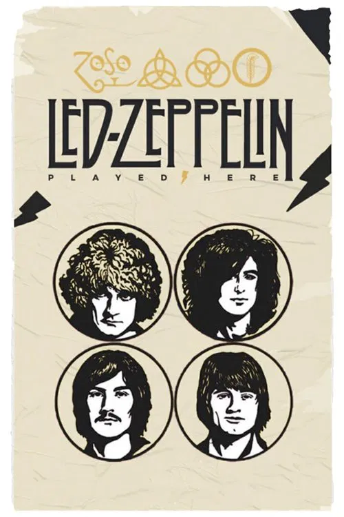 Led Zeppelin Played Here poster