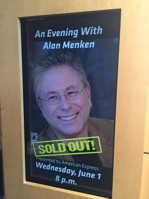 An Evening with Alan Menken poster