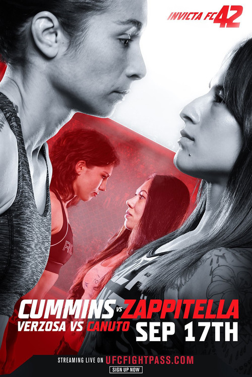 Invicta FC 42: Cummins vs. Zappitella poster