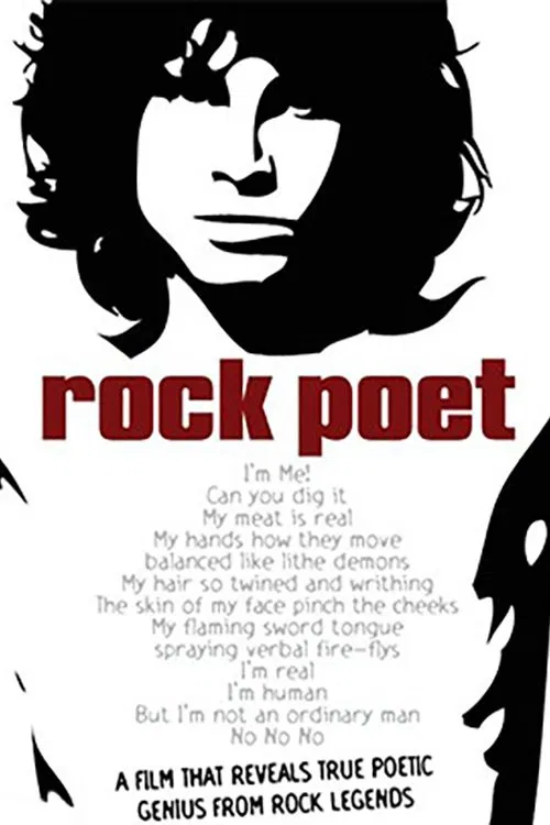 Rock Poet: Jim Morrison poster