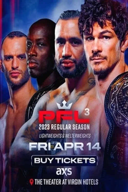 PFL 2023 #3: Regular Season - Aubin-Mercier vs. Burgos poster