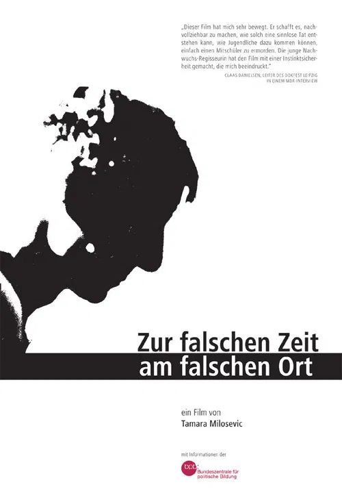 Zur falschen Zeit am falschen Ort poster