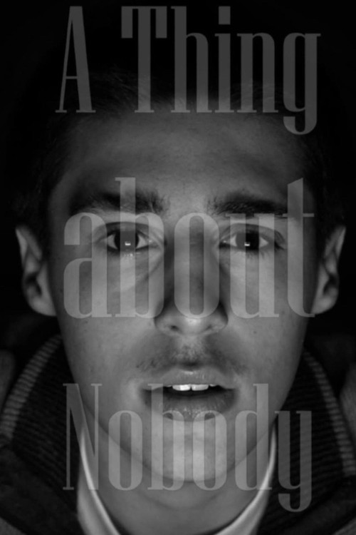A THING ABOUT NOBODY poster