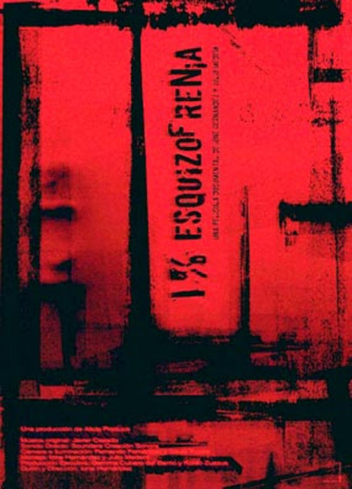 Uno por ciento, esquizofrenia poster