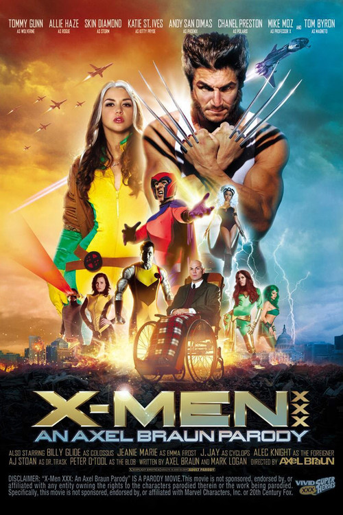 X-Men XXX: An Axel Braun Parody poster