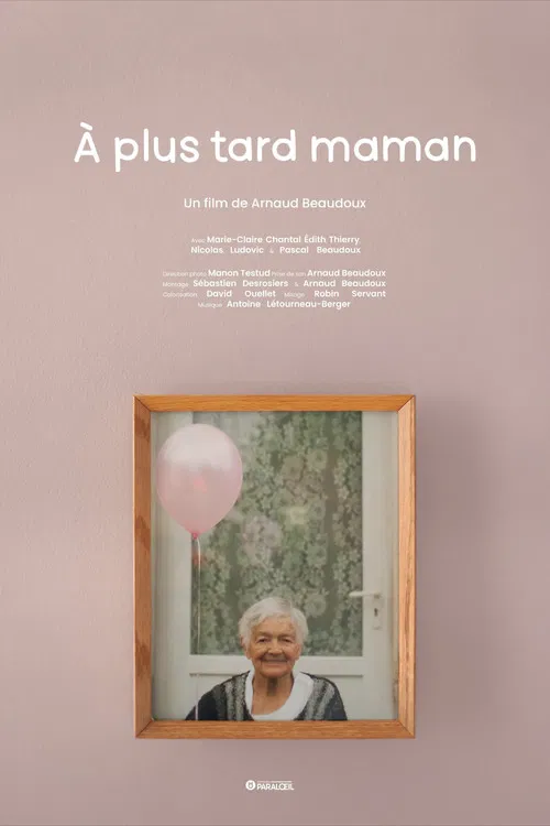 À plus tard maman poster