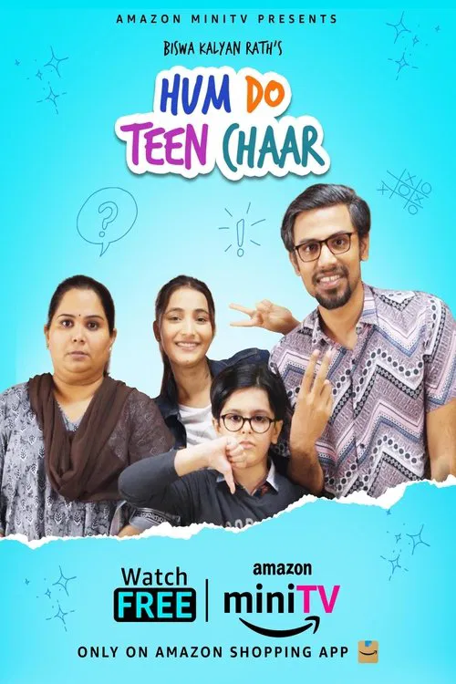 Hum Do Teen Chaar poster