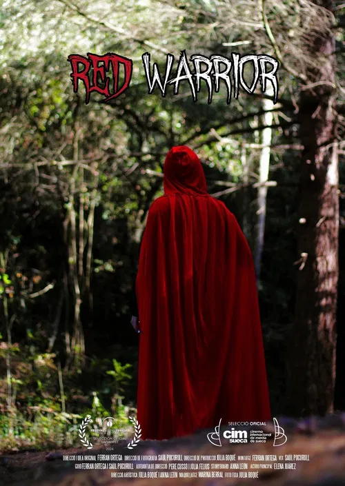 RED WARRIOR poster