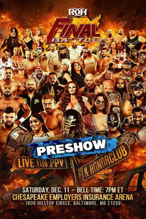 ROH Final Battle 2021 - Pre-Show poster