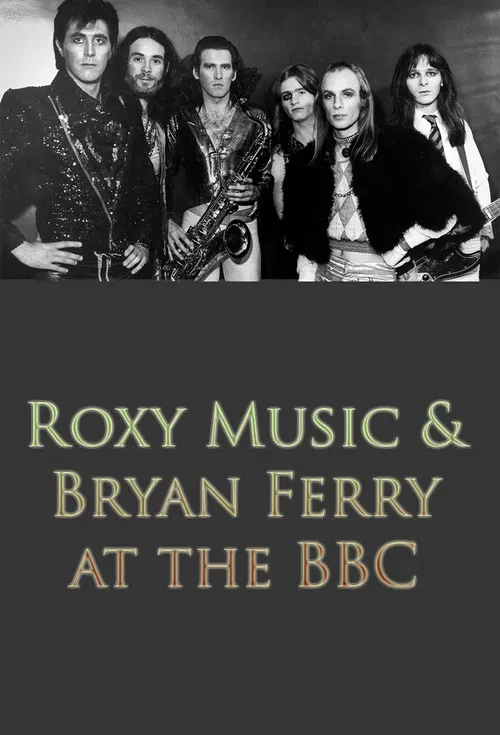 Roxy Music and Bryan Ferry at the BBC poster