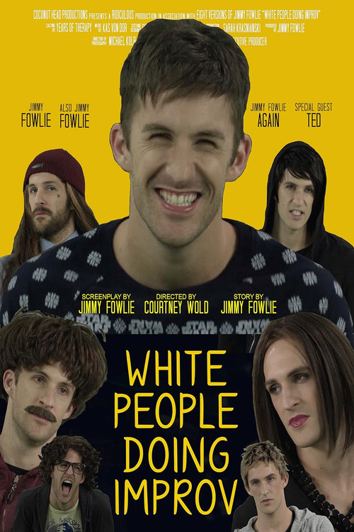 White People Doing Improv poster