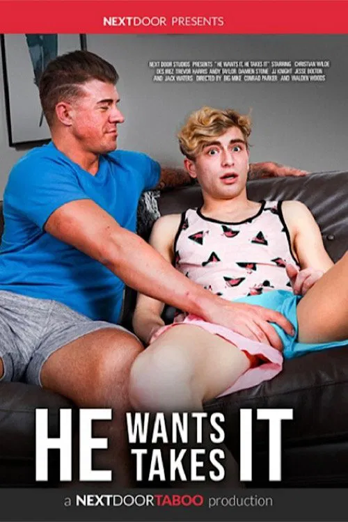 He Wants It He Takes It poster