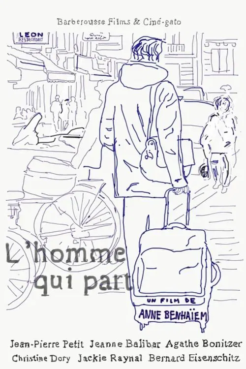 L'homme qui part poster