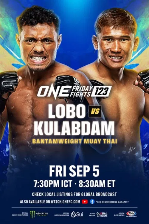 ONE Friday Fights 123: Lobo vs. Kulabdam poster