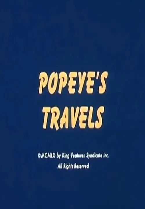 Popeye's Travels poster