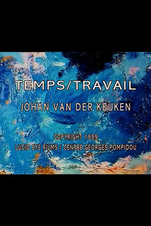 Temps/Travail poster