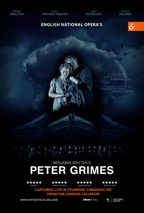 English National Opera: Peter Grimes poster