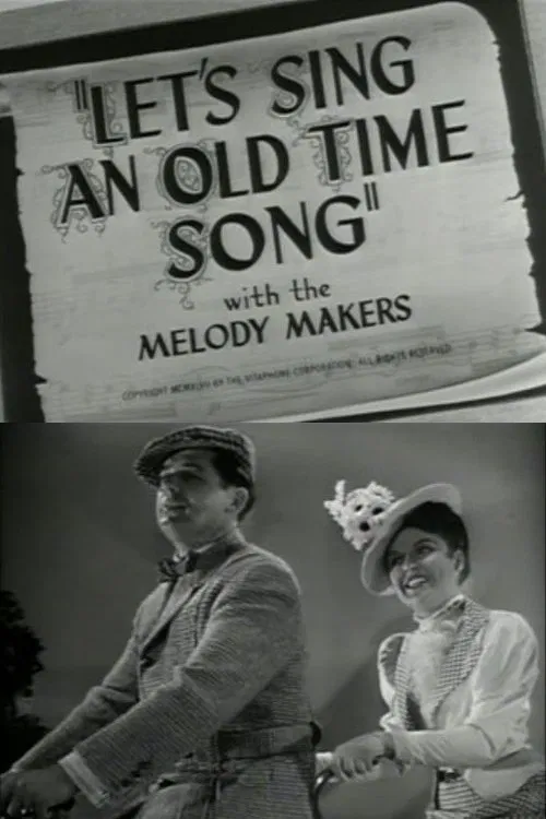 Let's Sing an Old Time Song poster