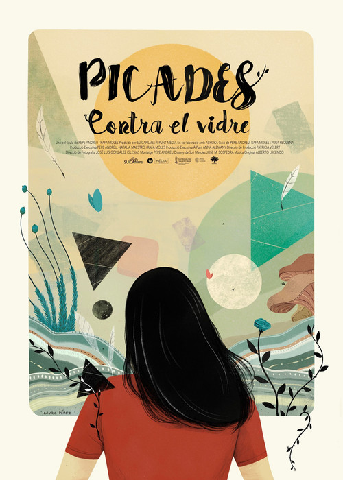 Picades contra el vidre poster