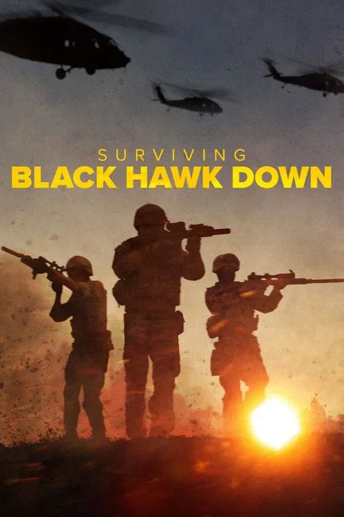 Surviving Black Hawk Down poster