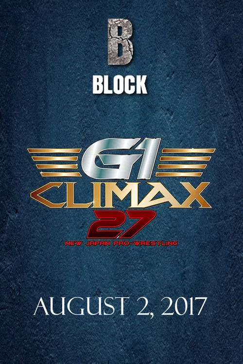 NJPW G1 Climax 27: Day 12 poster