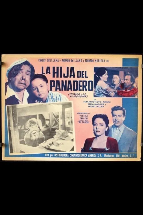 La hija del panadero poster