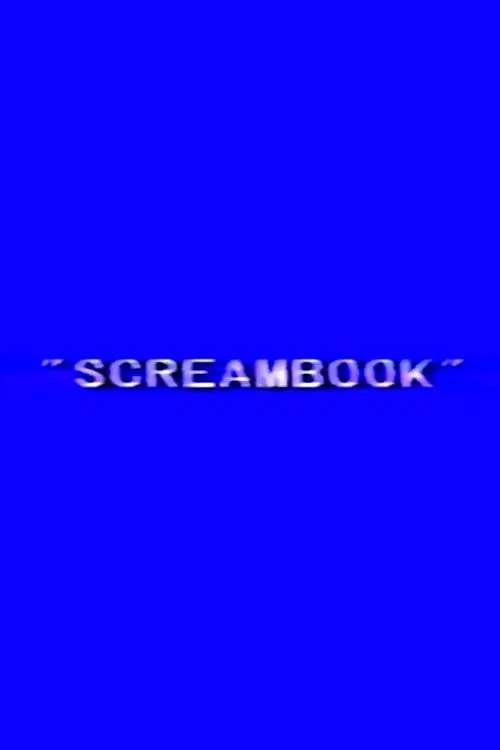 Screambook poster