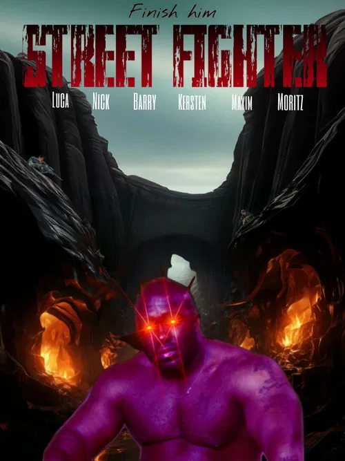 Street Fighter 8 (Finish Him) poster