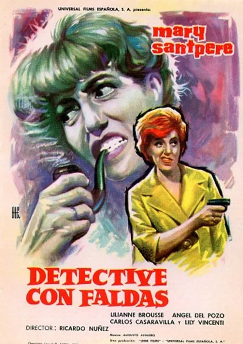 Detective con faldas poster