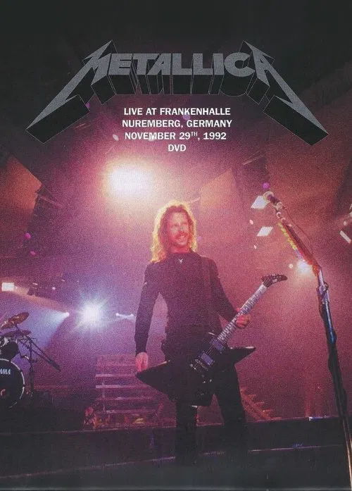 Metallica - Live At Frankenhalle, Nuremberg, Germany - November 29th, 1992 poster