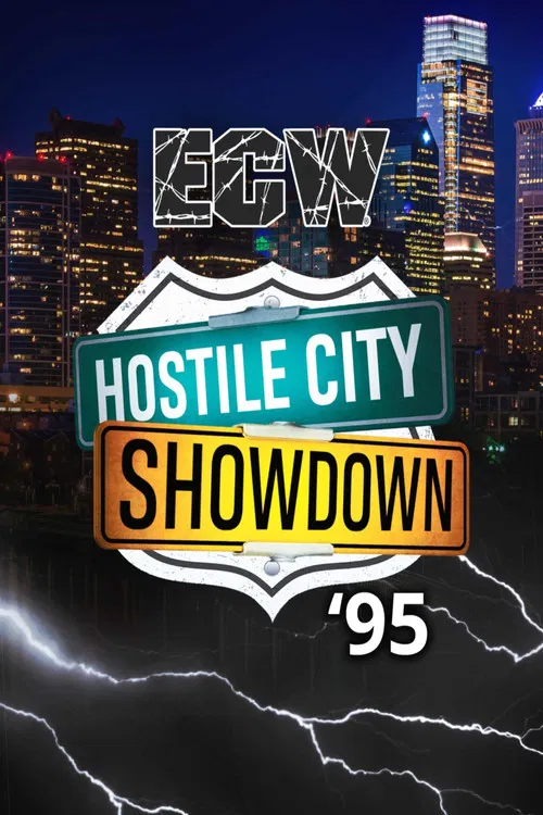 ECW Hostile City Showdown 1995 poster