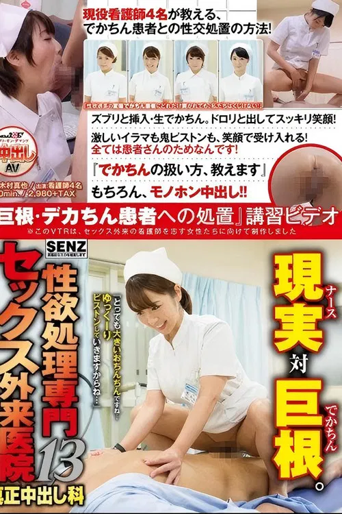 性欲処理専門 セックス外来医院13 真正中出し科 『巨根・デカちん患者への処置』講習ビデオ poster