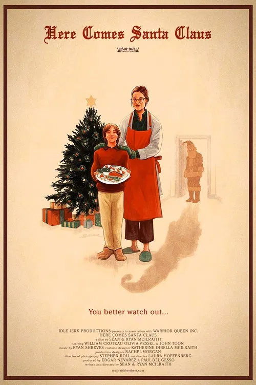 Here Comes Santa Claus poster