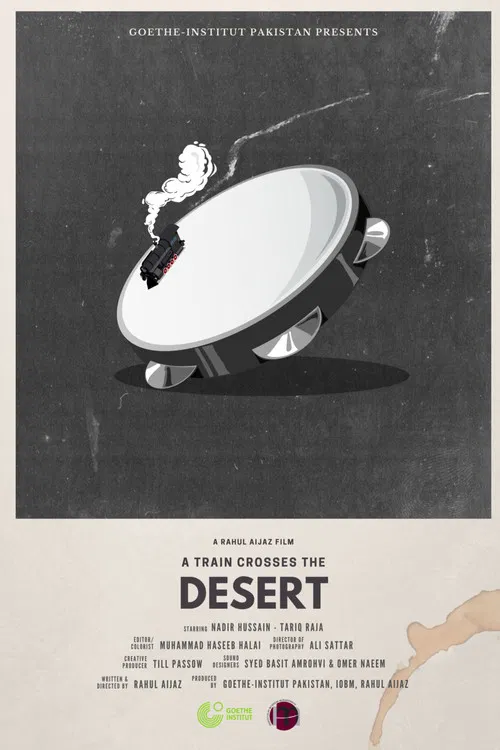 A Train Crosses the Desert poster