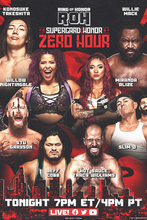 ROH: Supercard of Honor 2023: Zero Hour poster