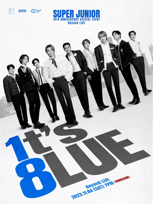 SUPER JUNIOR 18TH ANNIVERSARY SPECIAL EVENT <1t’s 8lue> poster
