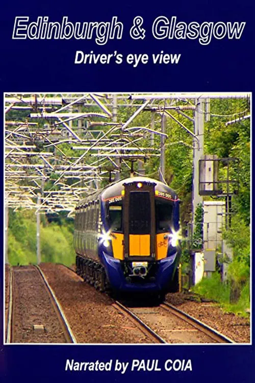 Edinburgh & Glasgow Driver's eye view poster