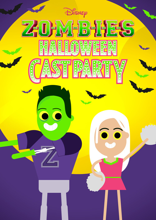ZOMBIES Halloween Cast Party poster