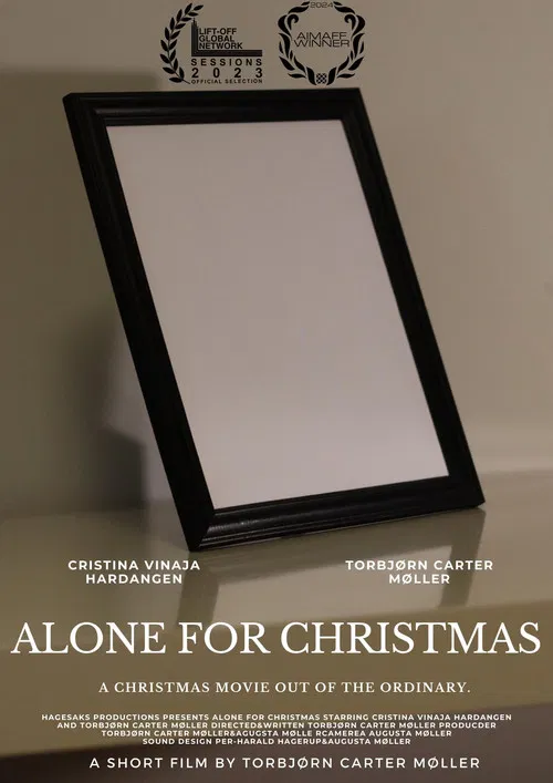 Alone for Christmas poster