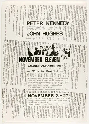 November Eleven poster