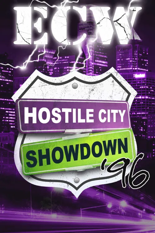 ECW Hostile City Showdown 1996 poster