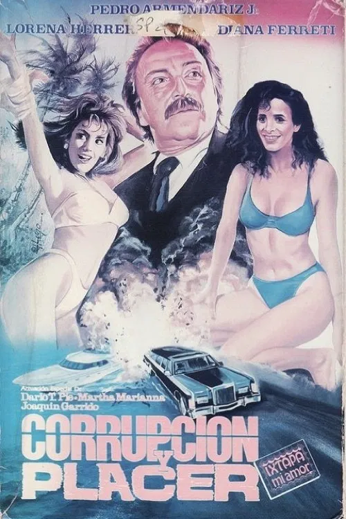 Corrupción y placer poster