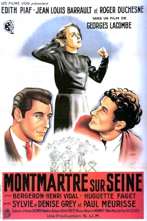 Montmartre on the Seine poster