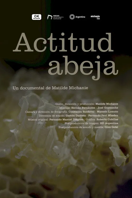 Actitud abeja poster