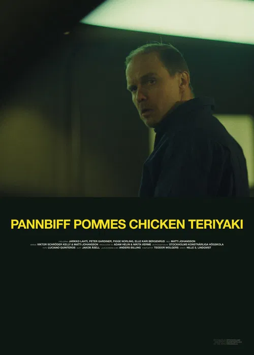 Pannbiff Pommes Chicken Teriyaki poster