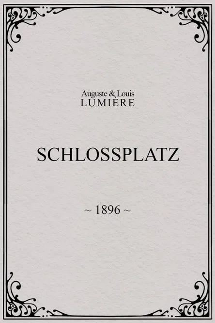 Schlossplatz poster