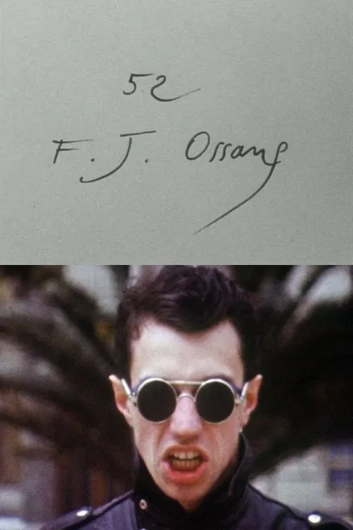 Cinématon n°52 : F.J. Ossang poster