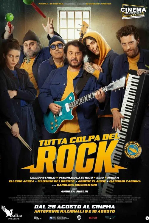 Tutta colpa del rock poster