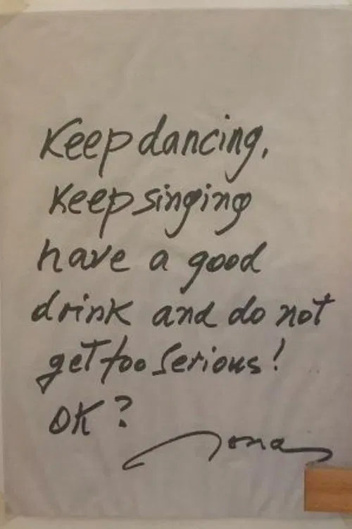 Keep singing: a tribute to Jonas Mekas poster